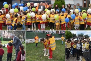 Ataçocuklu Miniklerinden Örnek Çevre Etkinliği
